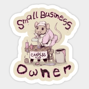 Small Business Owner Sticker